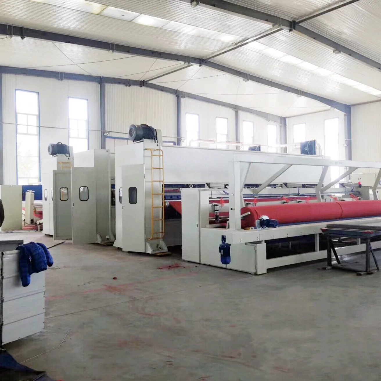 NonWoven Needle Punched Felt Production LIne Geotextile fabric production line