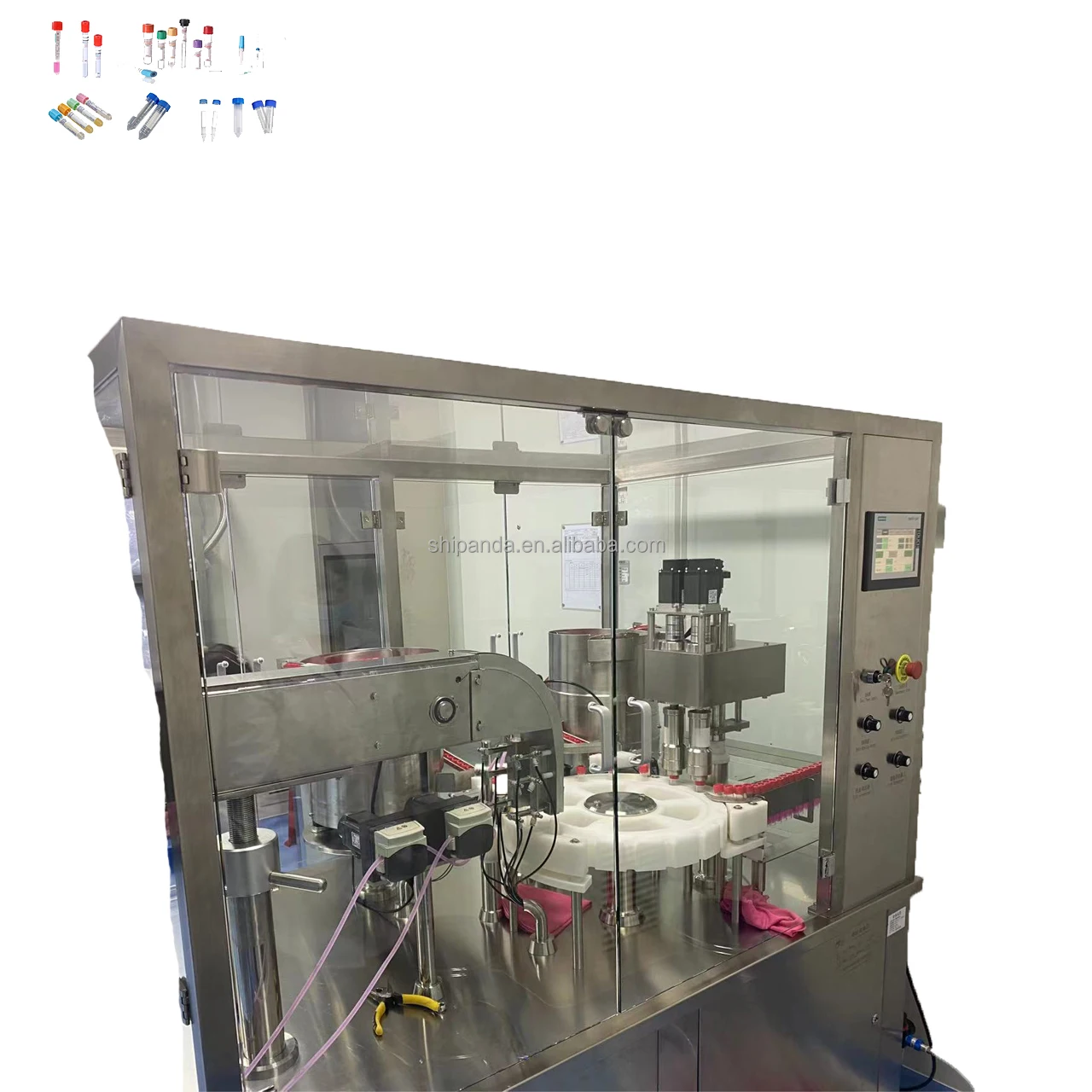Automatic Chemical Reagent Detection Pharmaceutical Filling Machine