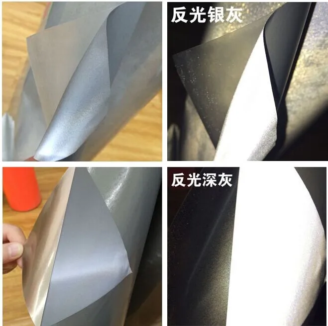 Factory Direct Sale Silver Reflective Heat Transfer Vinyl Flock Heat Transfer Vinyl HTV Vinyl Rolls