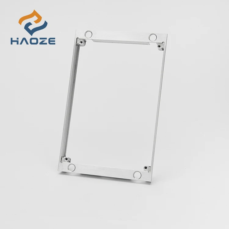 Aluminum Mini Frame Milling Parts CNC Machining