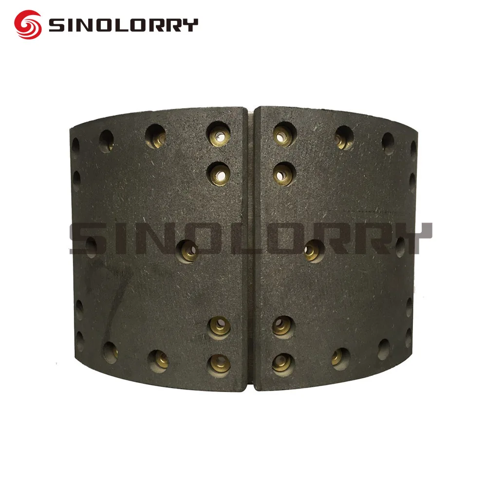 Запасные части для заднего тормозного башмака SINOTRUCK HOWO AC16 HC16 HF7 HF9 AZ9231340200