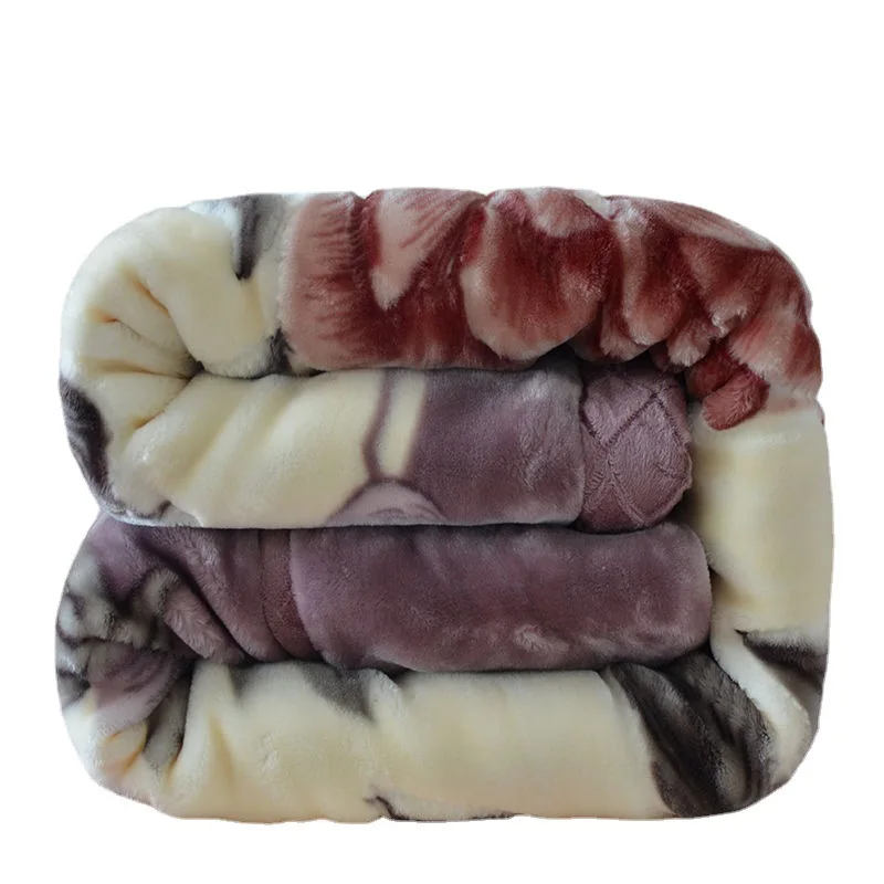 Jacquard blanket Custom Home Full Soft Cozy Plush Fluffy Thick Double layer  Various Colors Sherpa Raschel Other Blankets
