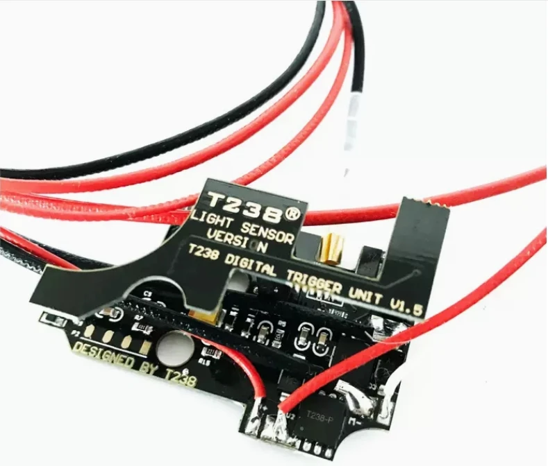T238 digital trigger  unit mechanical T238 mosfet for toy gun 7.4V 11.1V 14.8V  No.2 Gearbox mainboard