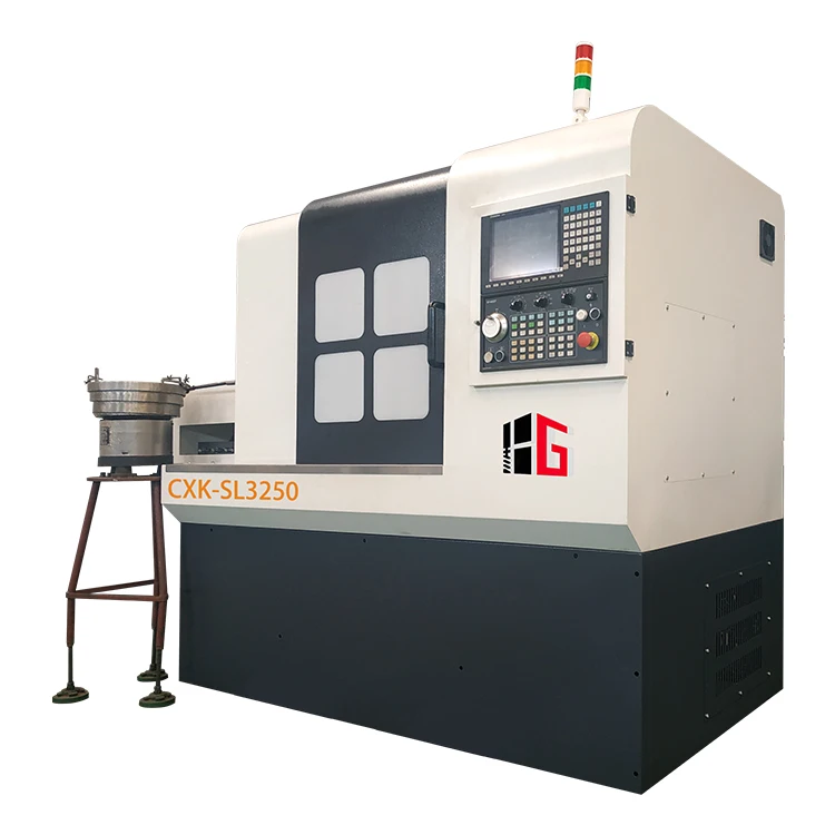 Double Spindle Batching Lathe Hot Selling Good Quality Chinese Flat Bed Cnc Lathe Automatic