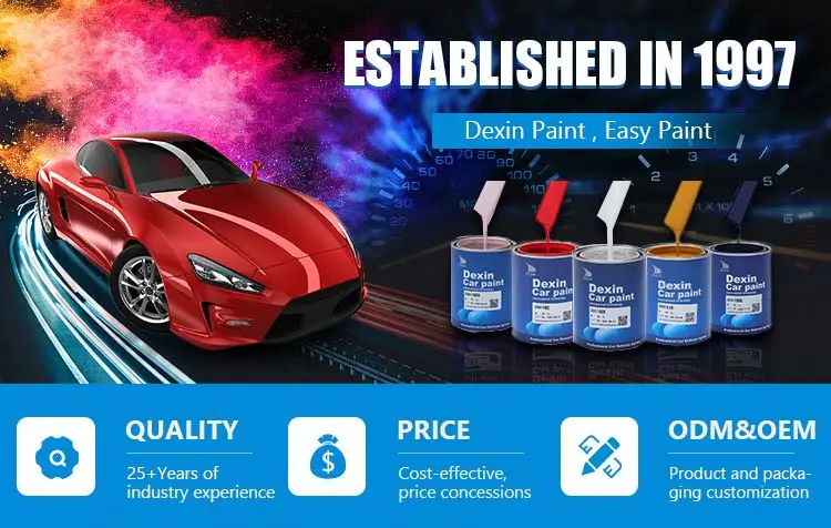 China suppliers spray paint car body filler putty metallic glitter automotive paint