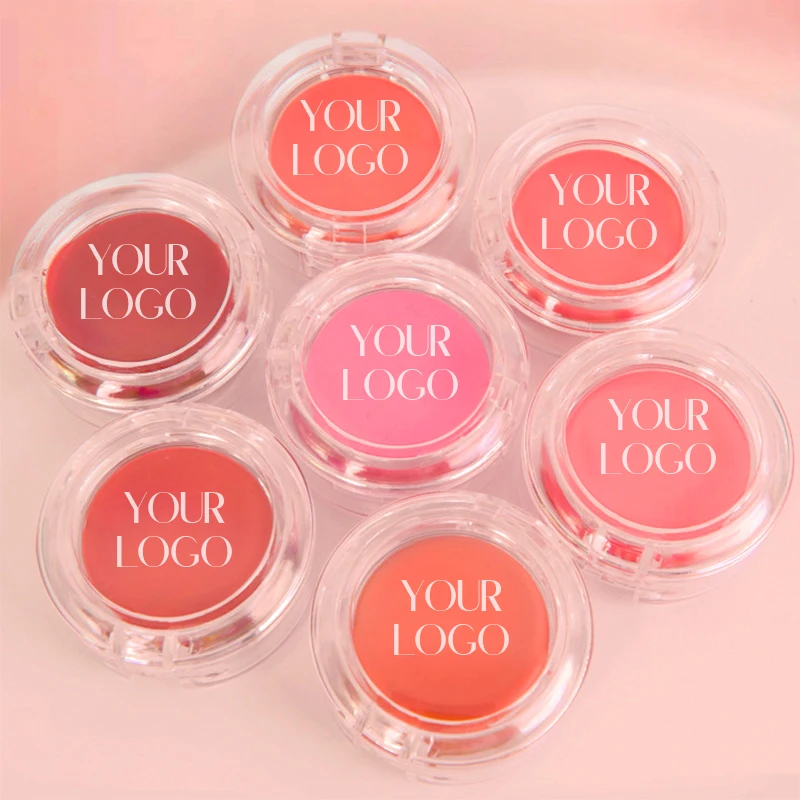 Face Make Up Vegan Maquillage Cheek Blush Glow And Lip Tint Makeup Long Lasting High Pigmented Private Label Cream Blush