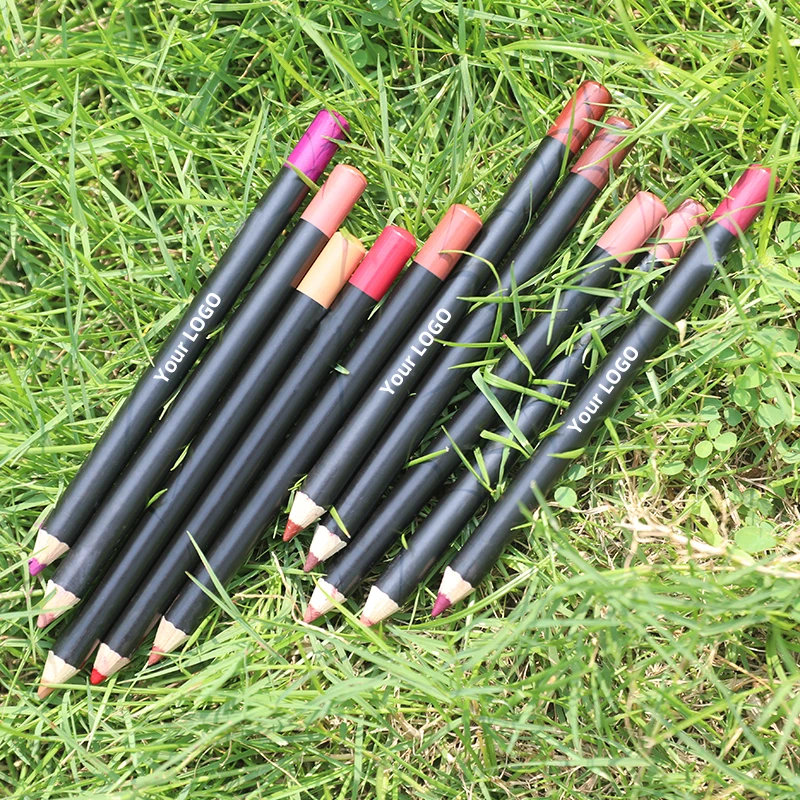 Ochain Popular Lipliner Waterproof Long Lasting Brown Color Private Label Vegan Lip Liner