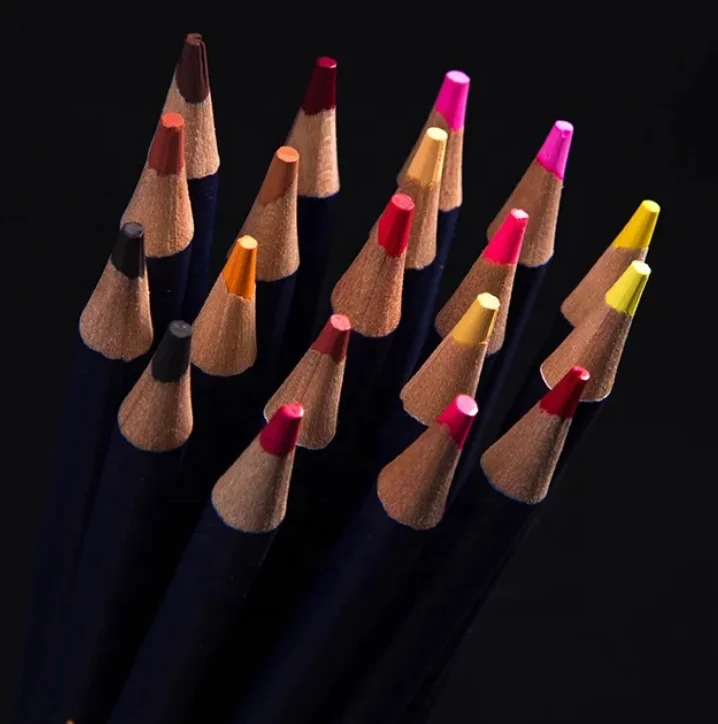 Professional Art Standard Watercolor Water Soluble Colour Color Pencil Set for Artist Drawing  12/24/36/48/72/100 Colors