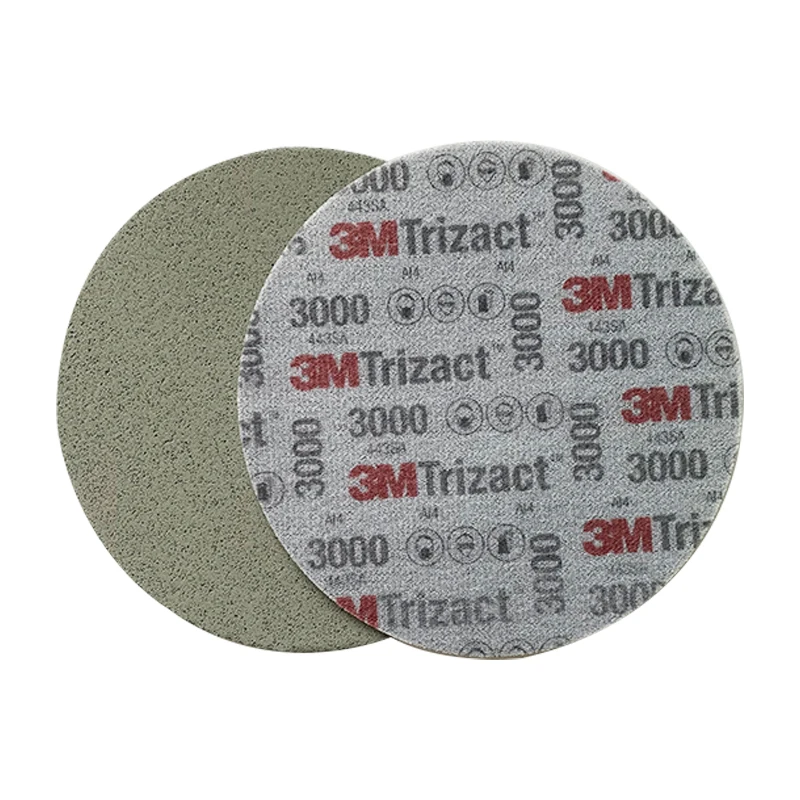6 inch 3M 3000Grit 5000Grit Trizact Sanding Sponge  Abrasive Sponge Pad Disc Hook And Loop Disc Sanding Sponge