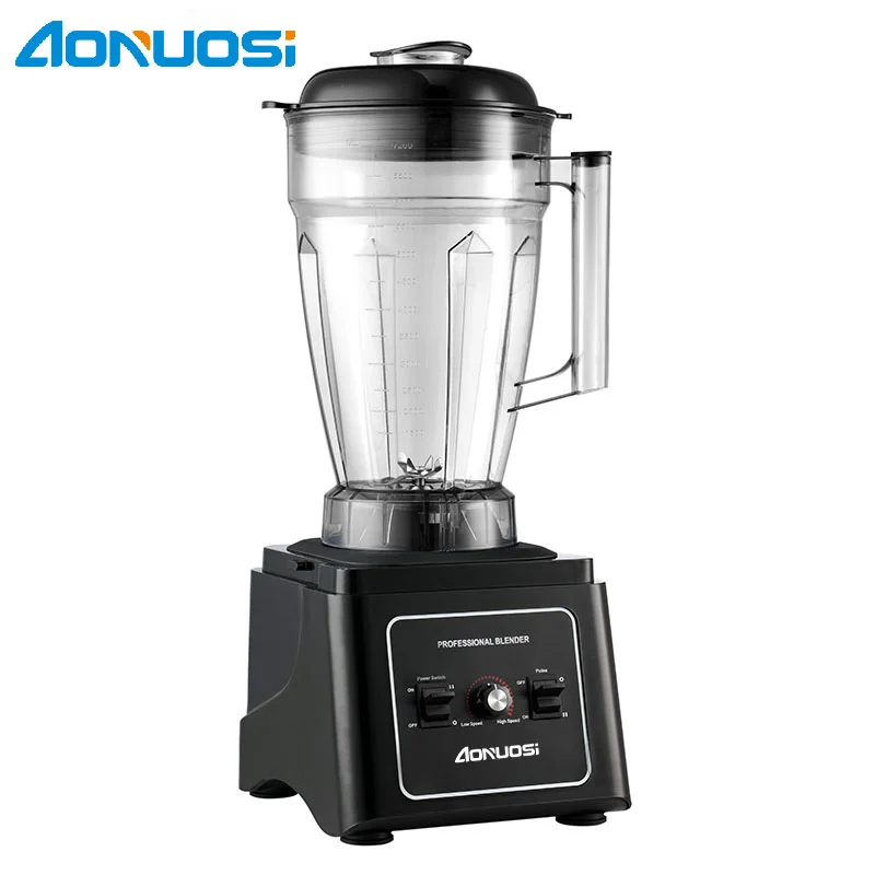 Высокоскоростной медный двигатель 2200 Вт, измельчитель для овощей, соуса, блендер, сверхмощный блендер