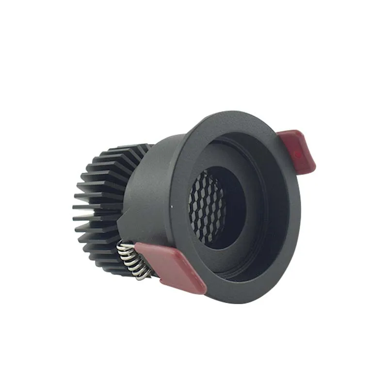 COB Full-Spectrum LED Ceiling Downlights 7W & 12W Embedded Anti-Glare Spotlights