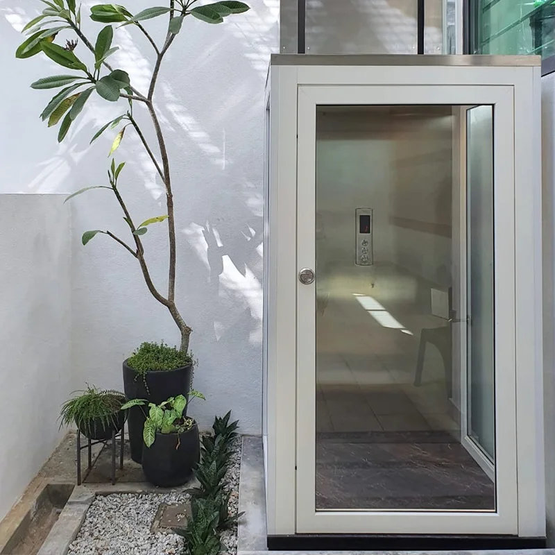 Safe and reliable 2-5 Floors Quality Assurance Customized Villa Residential Elevators Stair Lift For Home
