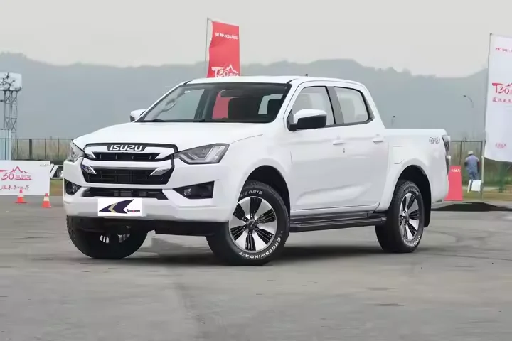 DMAX  Isuzu 3.0L 4x4 Fenced 3.5 Ton Box Truck New Domestic Electric Euro 6 Left Seat Passenger Car Cheap Pickup Truck