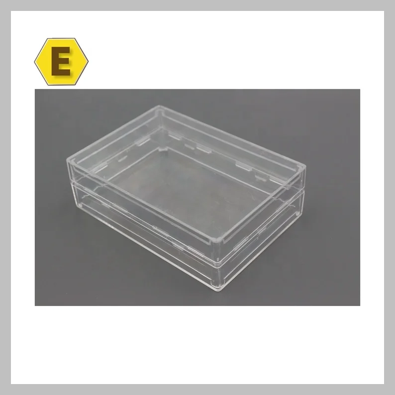 500g transparent plastic honey cassette comb honey box with wax foundation