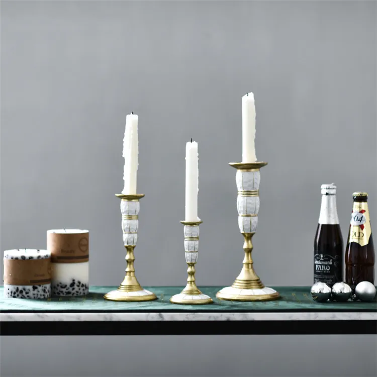 
Creative Simple Nordic High-End Home Candle Holder Jewelry Table Setting Decoration 