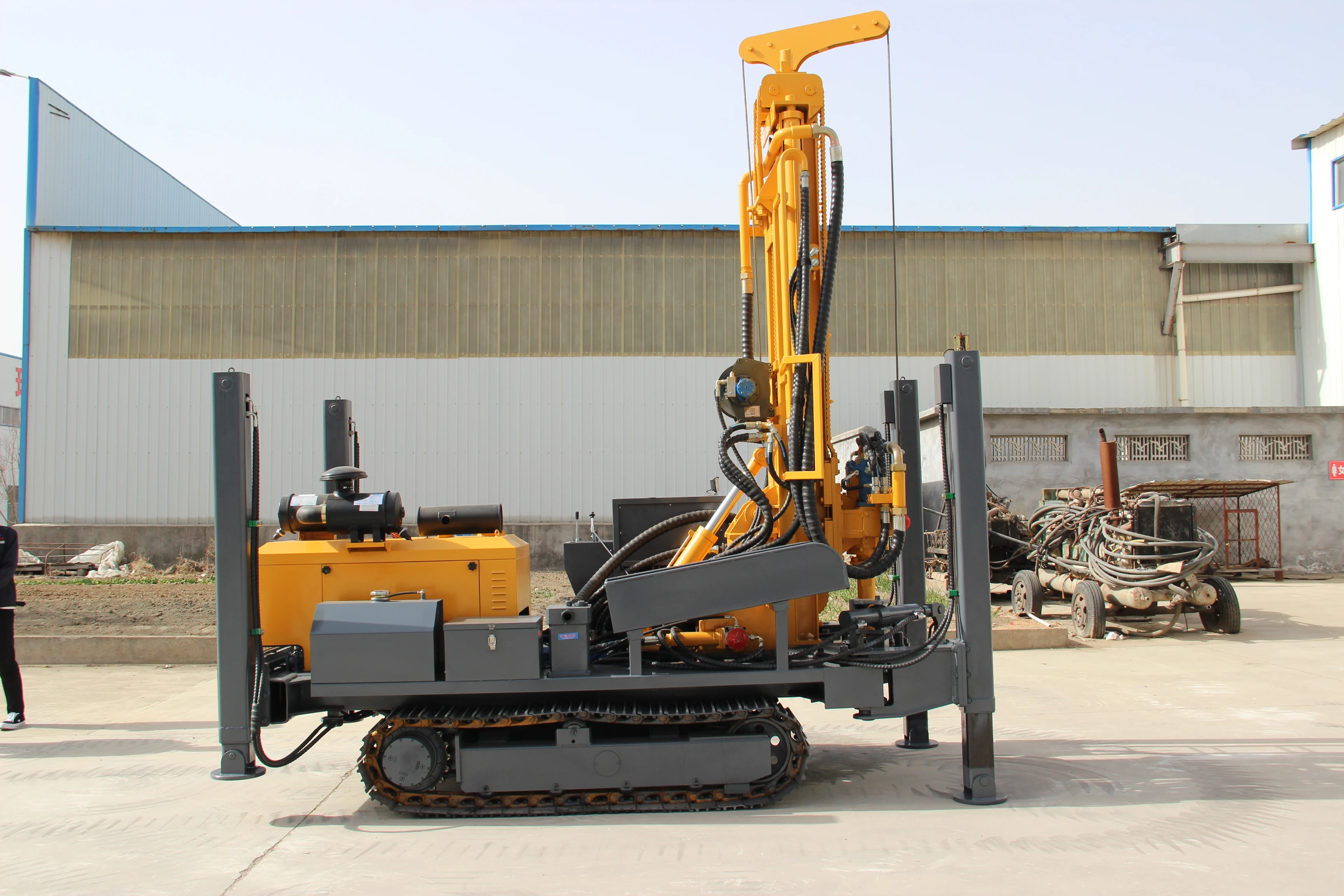 200m 300 meters water well drilling rig