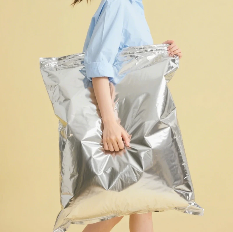 Ультра-большой пластиковый пакет из алюминиевой фольги высокая прочность на растяжение термогерметичный с прочной металлической подкладкой