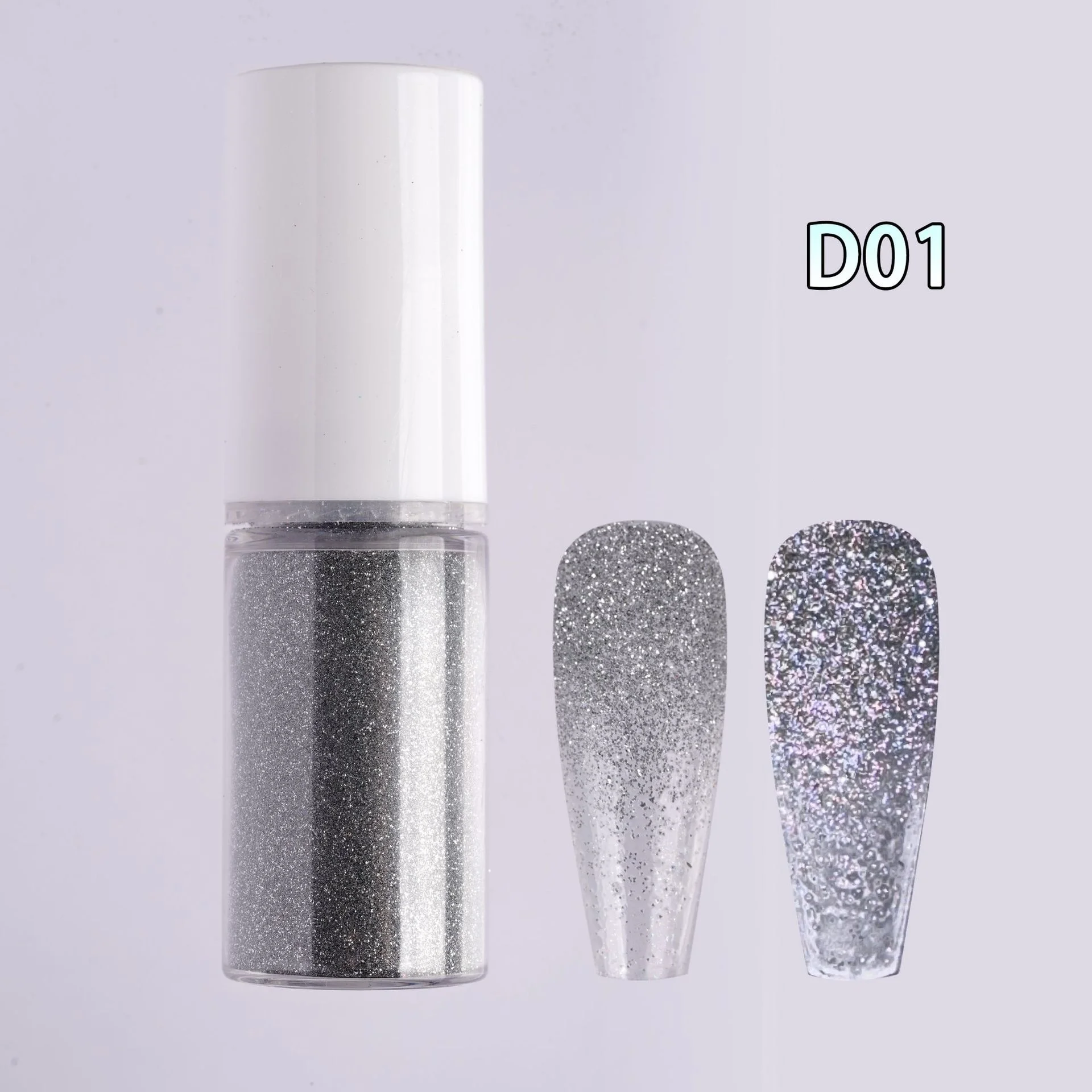 New Upgraded Version of Broken Diamond Spray Powder Nail Art Gradient Glitter Fairy Powder Neon Powder Flash