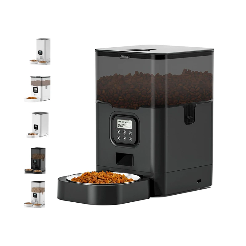 Hot selling microchip smart wifi remote control automatic pet dog feeder food dispenser