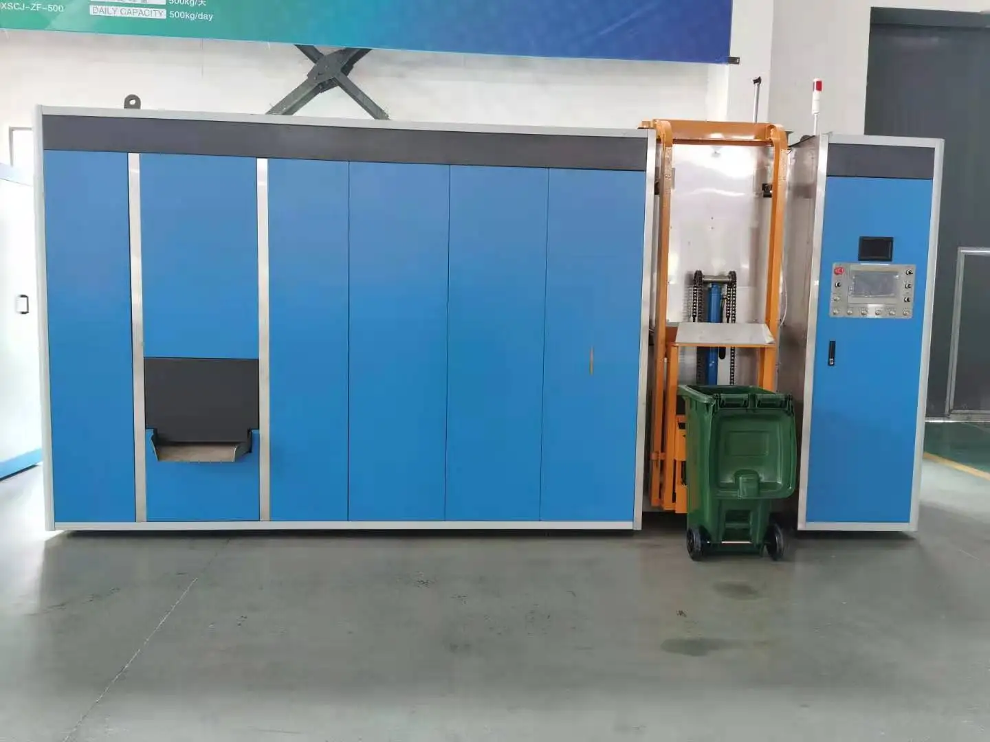 
Hot Sale Fully-Automatic BIO digester Disposal/Food Waste Composting Machine in Kitchen from 100-5000kg 