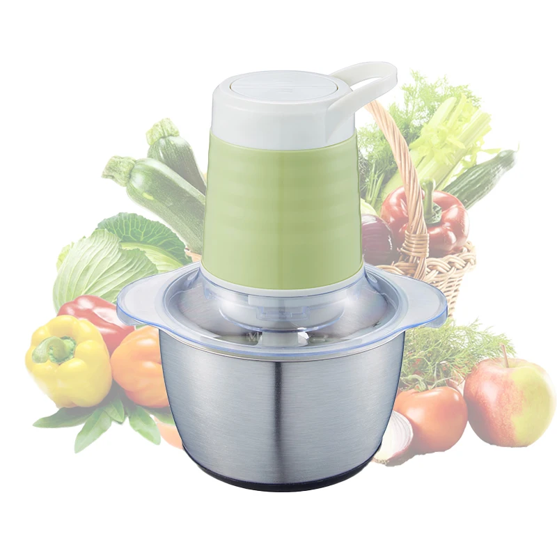 Fast Delivery 1.2L Home Use Meat Chopper Meat Grinder 350W Stainless Steel Glass Electric Meat Grinders