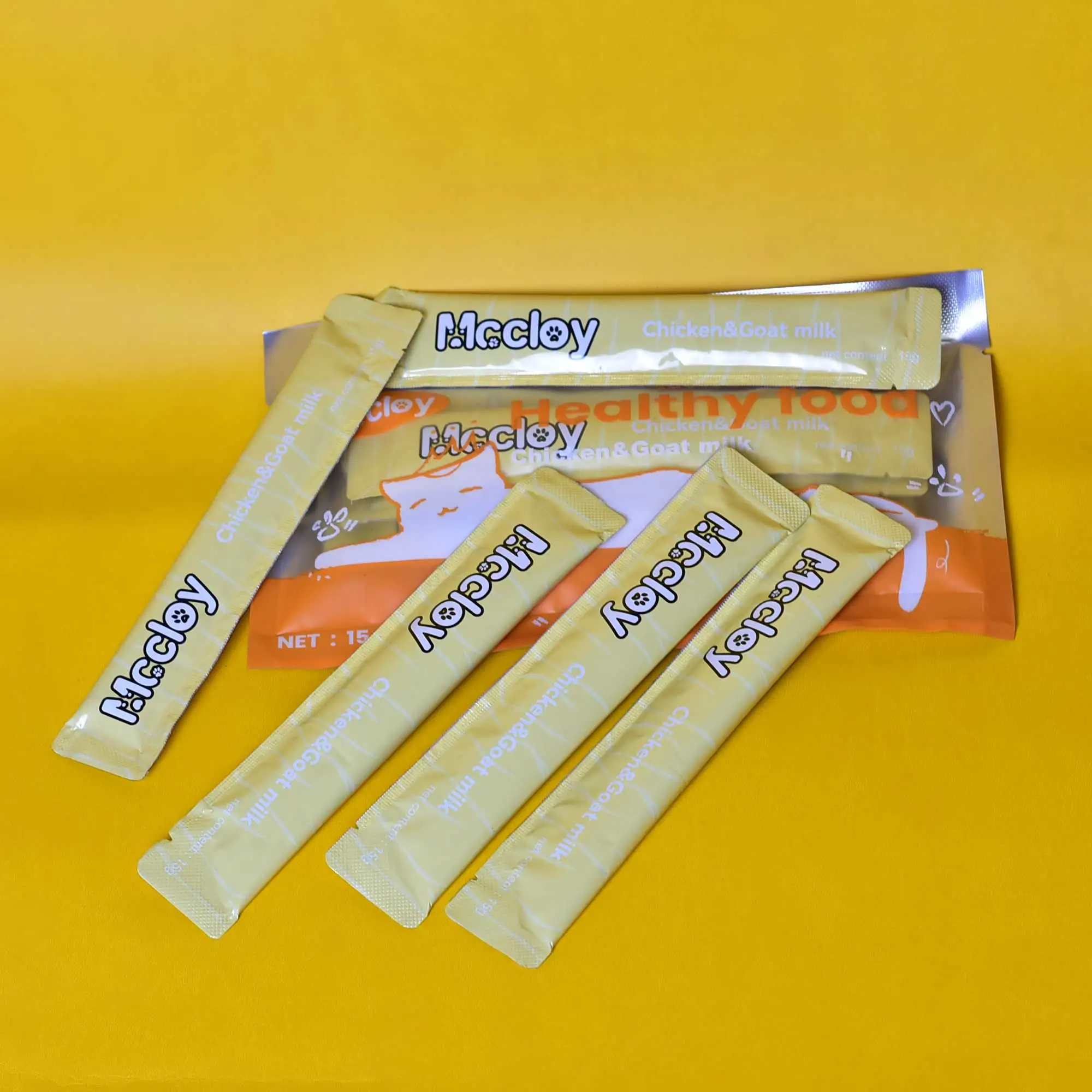 Mccloy, оптовая цена, курица в подливке, влажный кошачий корм, упаковка свежего мяса, суп, питательный и здоровый влажный корм