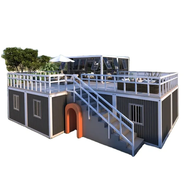 BAIDA Manufacturers Living Security Prefab Modular Container House Easy Installation Prefabricated Mobile Building Warehouse
