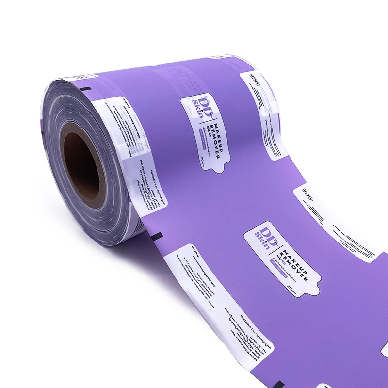 Soft Packaging Manufacturer Customize Brand Toilet Paper Pearl Film Tissue Packaging Roll Food Laminated Film Wrapping