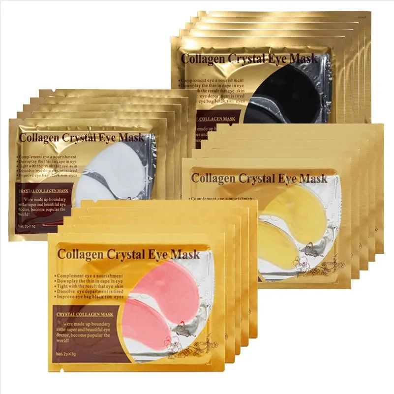 
New Arrival Hydrogel Crystal Collagen 24K Gold Eye Gel Mask Under Eye Gel Patch Pad Manufacturer 