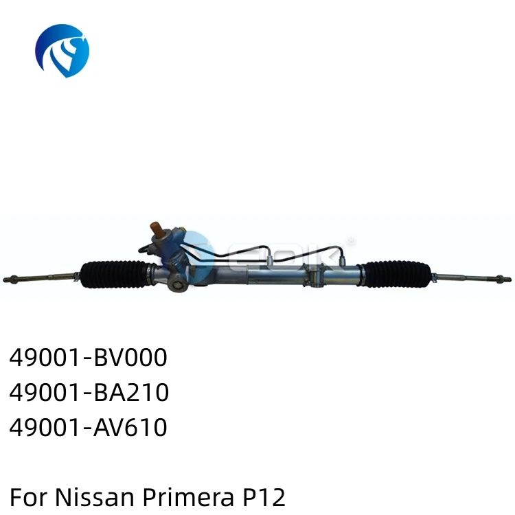 EOK 49001-BV000 auto accessories steering rack and gear box for Nissan Primera P12 LHD hydraulic power steering rack