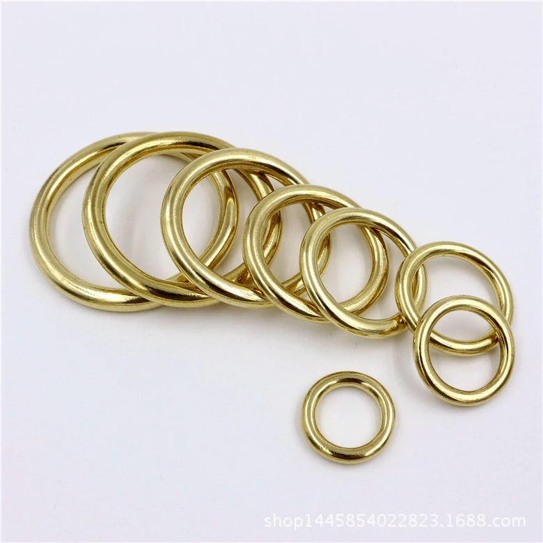 DWDP 25MM Series Solid Brass O ring D ring Square Different rings