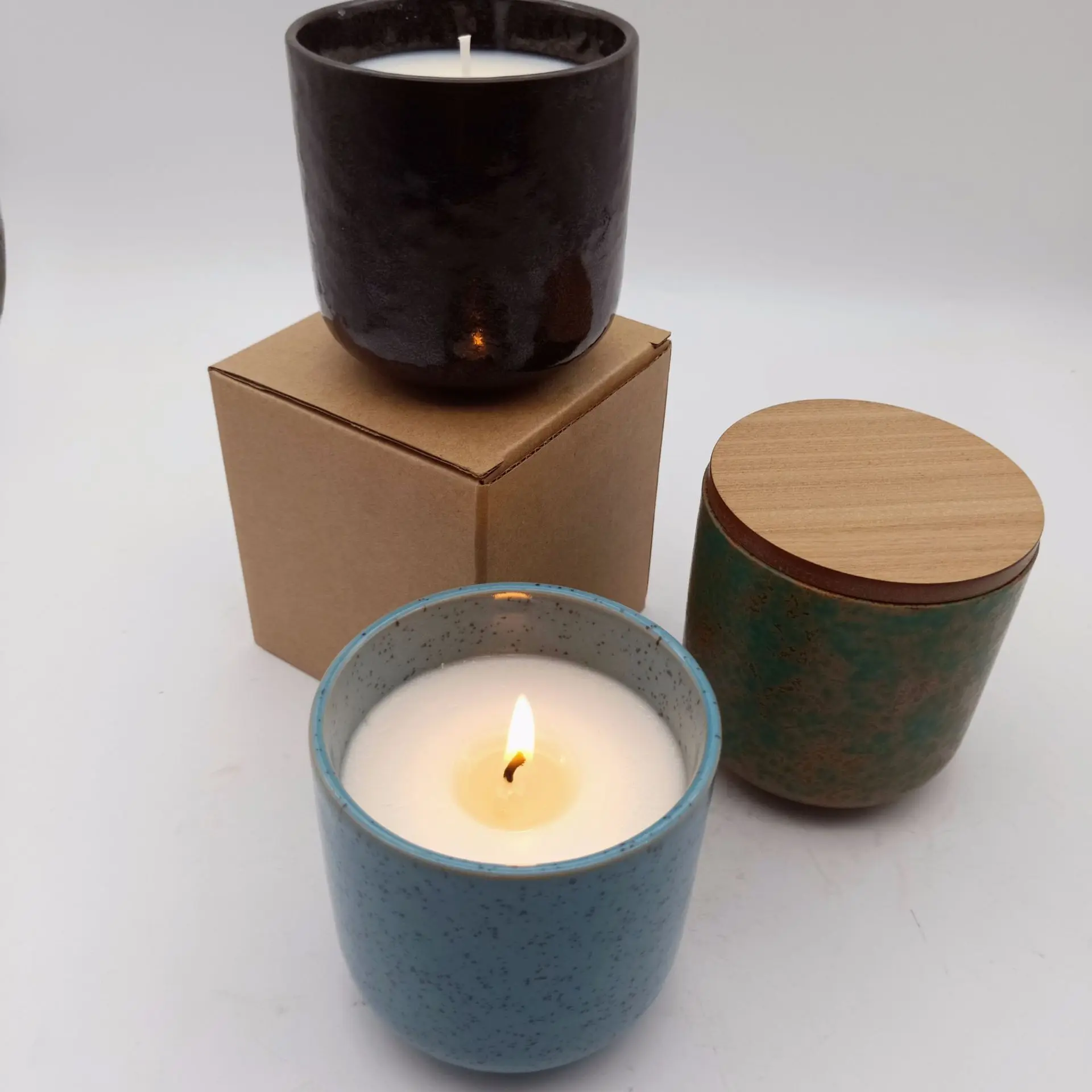 Recycle Paper Holder Scent Tablet Soy Melt Shape Manufacture Candle Wax