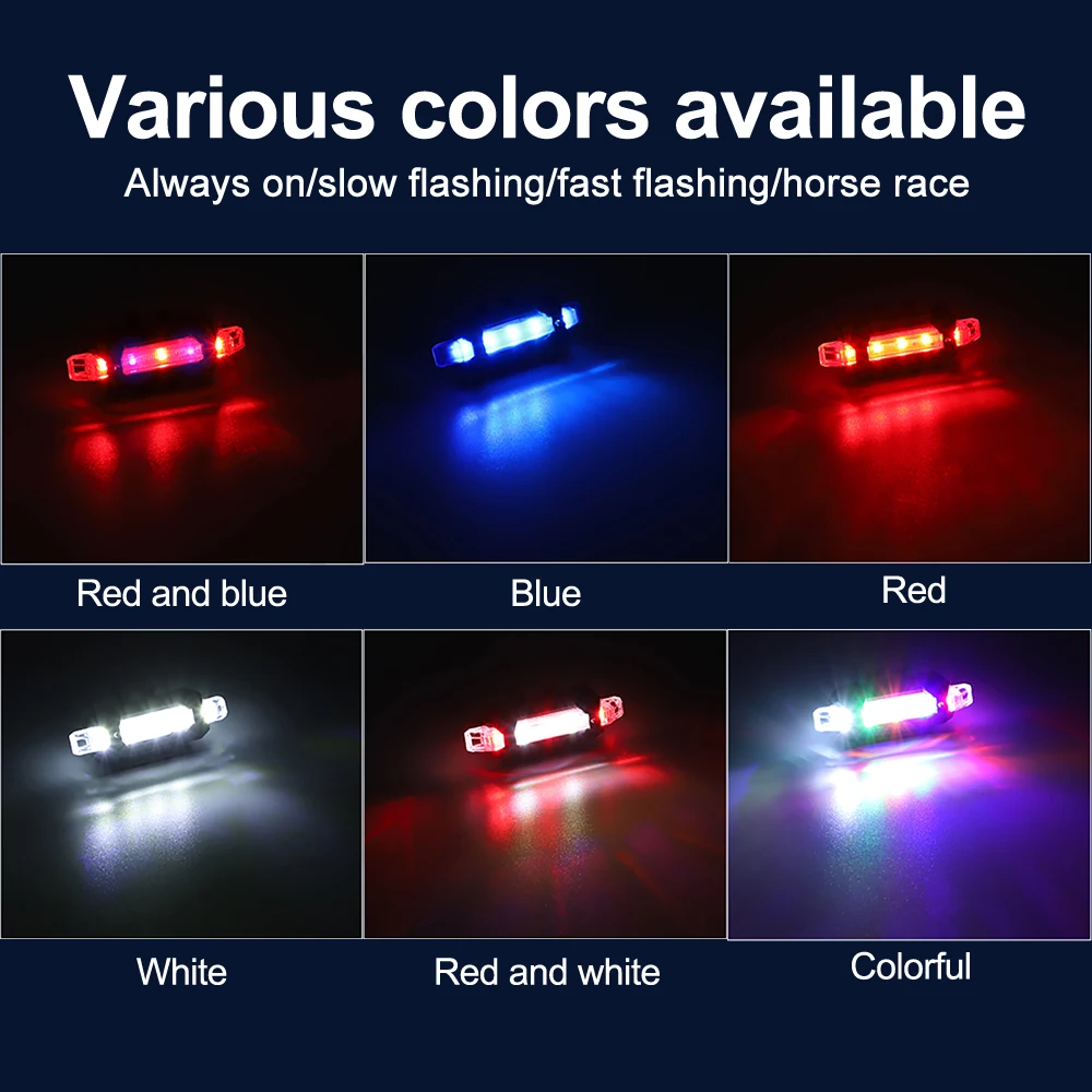 Hot sale Mini Wireless Strobe Light for Motorcycle Bicycle Scooter LED Flash Warning Lamp Drone Signal Indicator Tail Lights