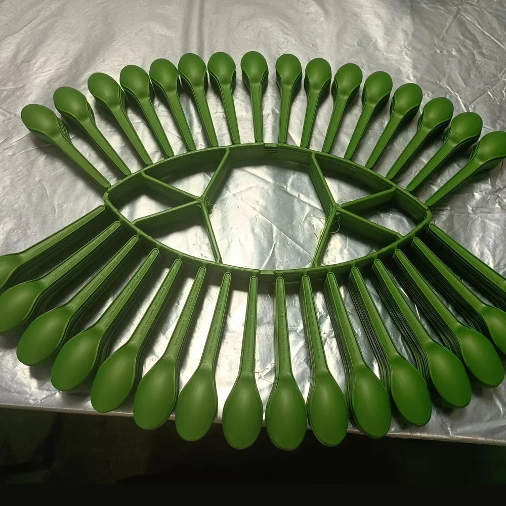 Mass Production molds and tooling for the new customized cutlery (knife, fork, spoon, coffee stirrer, etc.)