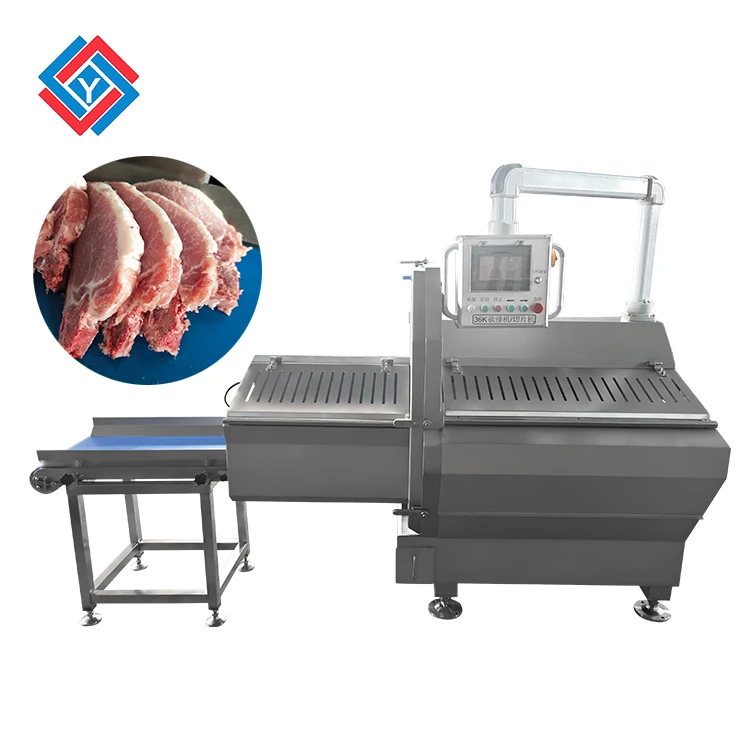 Automatic Frozen Meat Slicer for Cutting Bacon and Ham Slicing Cutter