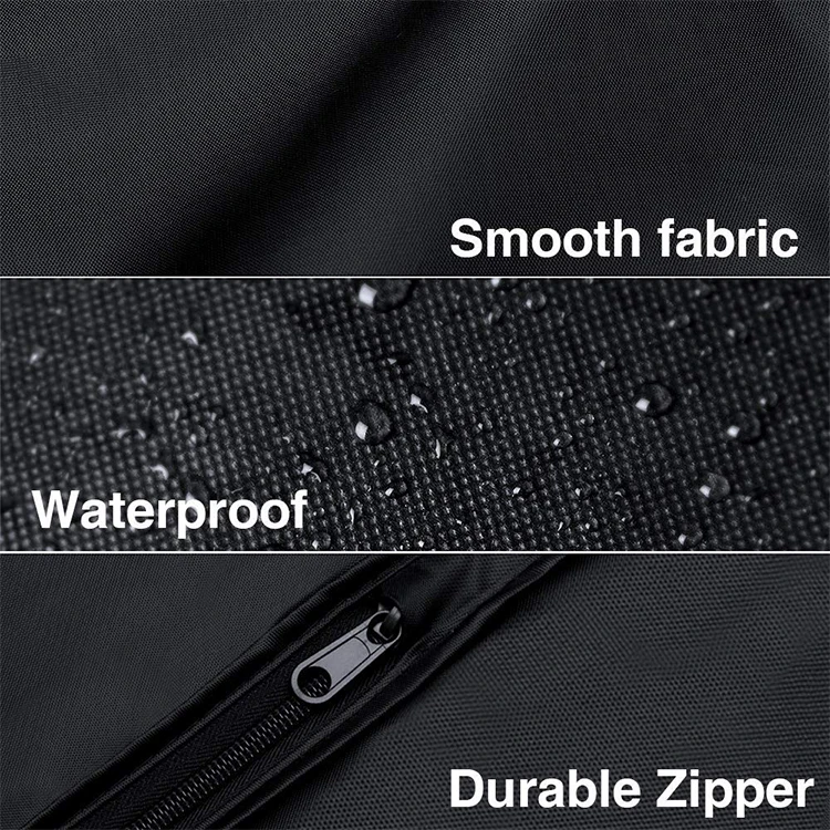 Cheap polyester oxford fabric washable foldable travel clothing bag with zipper