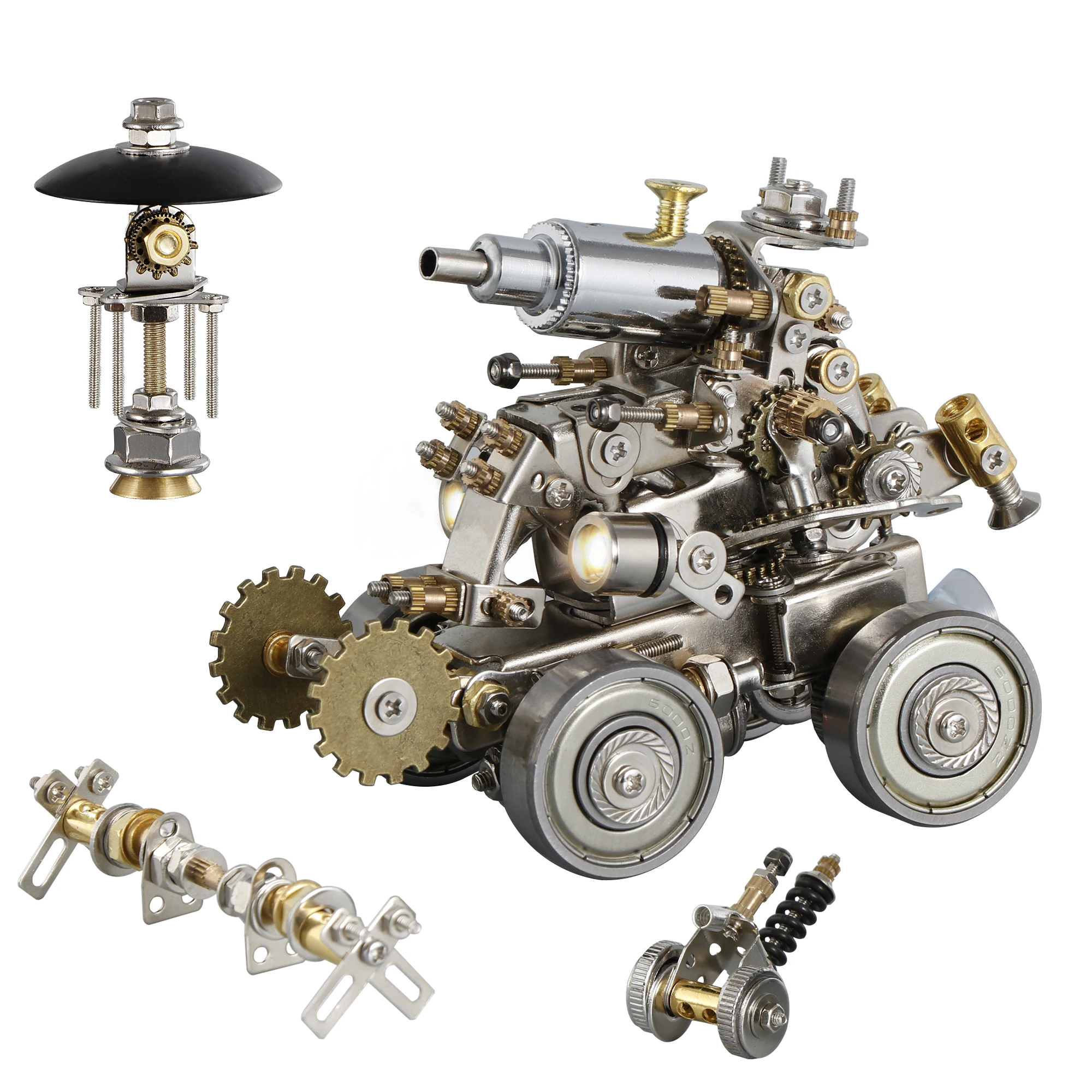 fashion toys 3d diy 4 in 1 alloy mecha jigsaw puzzle other educational toys
