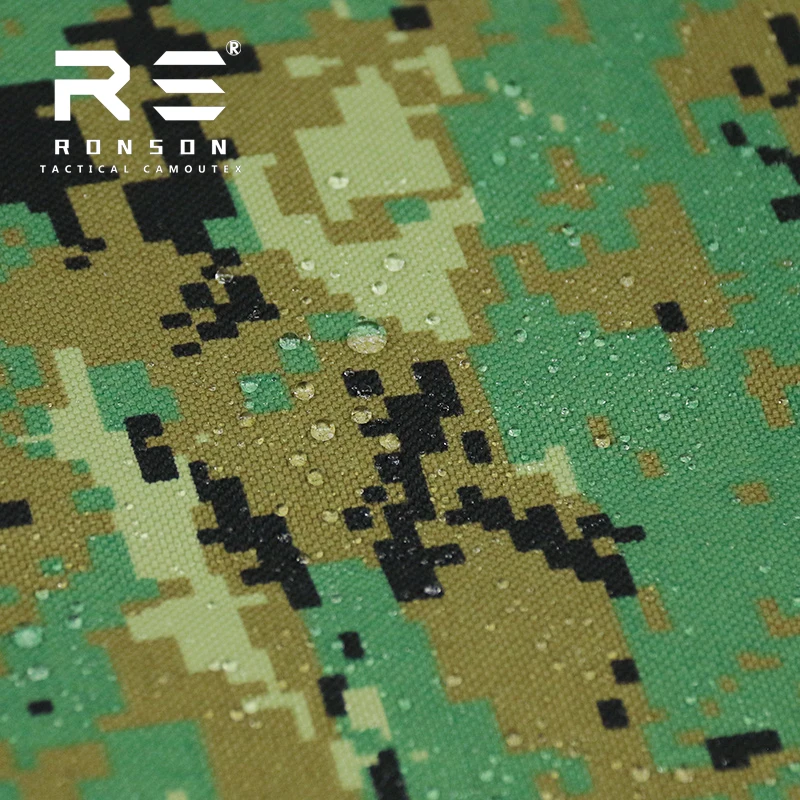 Оптовая продажа с фабрики, дешевая Водонепроницаемая высокопрочная тканевая камуфляжная ткань, 1000D нейлоновая Кордура