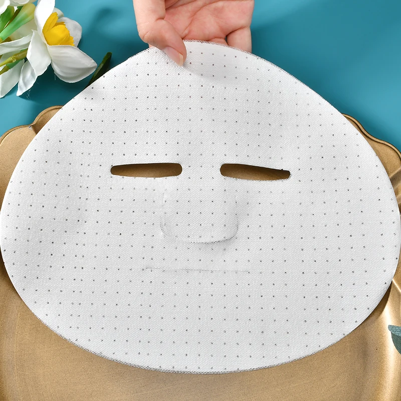 professional facial materials Factory tencel2 Lyocell facial mask material Non-woven fabric white skin care Hot sell