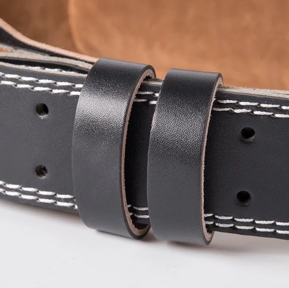 Factory direct sale110cm 120cm and 130cm weight lifting belts A5 leather belt