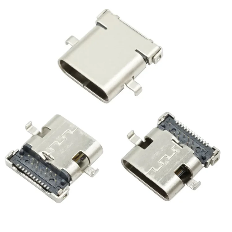 TYPE-C 24P тонущий передний штекер и пост DIP + SMT длина 10 мм USB3.1 разъем