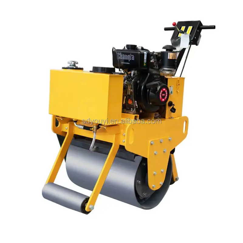 Wholesale manual double drum roller gasoline vibration compactor asphalt road  roller