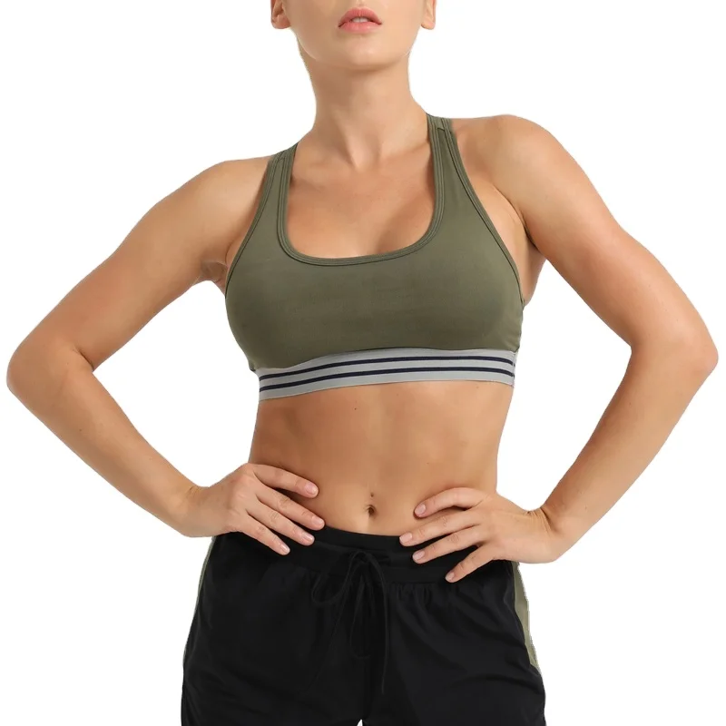 Лидер продаж, Женский Топ для йоги Xxxx большого размера, простой спортивный бюстгальтер из спандекса