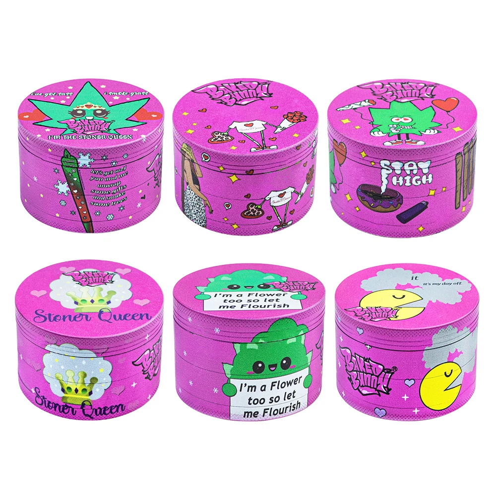 Розовая травяная шлифовальная машина, 3 дюйма