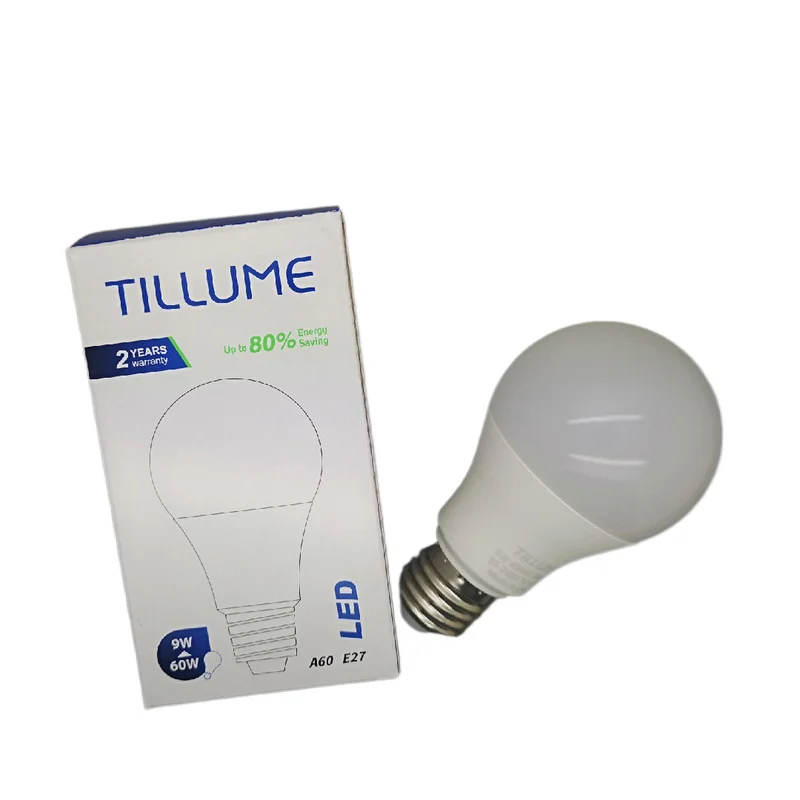 China Economic Electric Lamparas Led Lamp 220V 110V 5W 7W 9W 12W 15W B22 E27 A60 Led Lamp Light Bulb