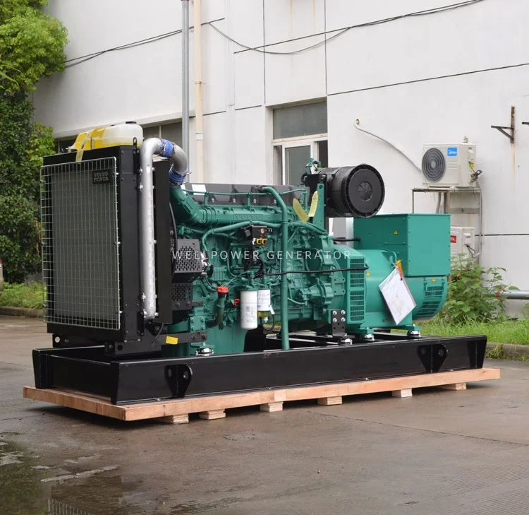 New 350kw 430kva diesel generator set with volvo engine TAD1344GE open type three phases