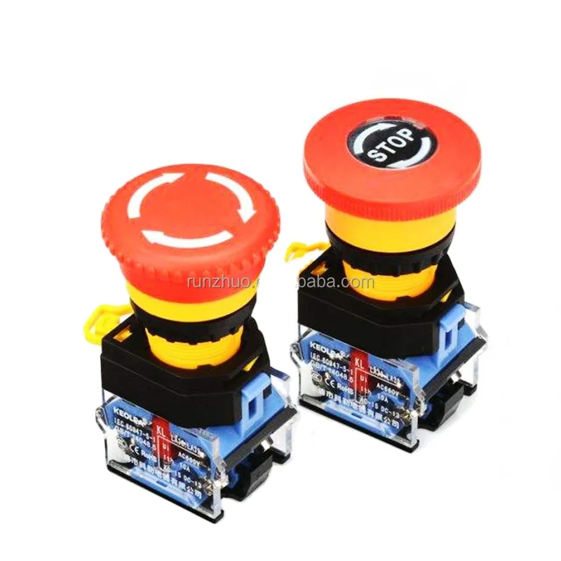 Elevator Parts Elevator Control Cabinet Inspection Switch LA38-11ZS LA38-11ZS/STOP