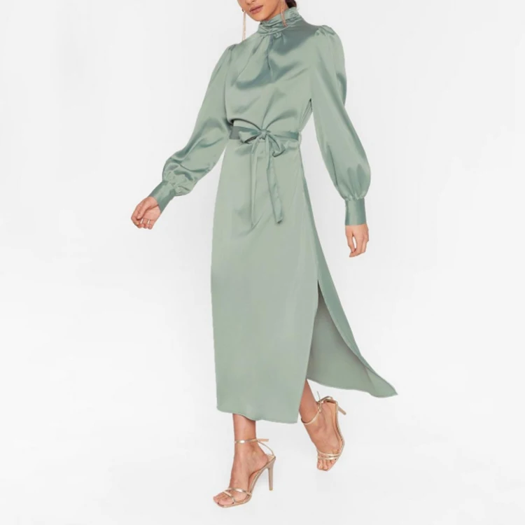 High Quality New Style Maxi Dress Long Sleeve Ladies Long Dress Latest Dress Design For Ladies