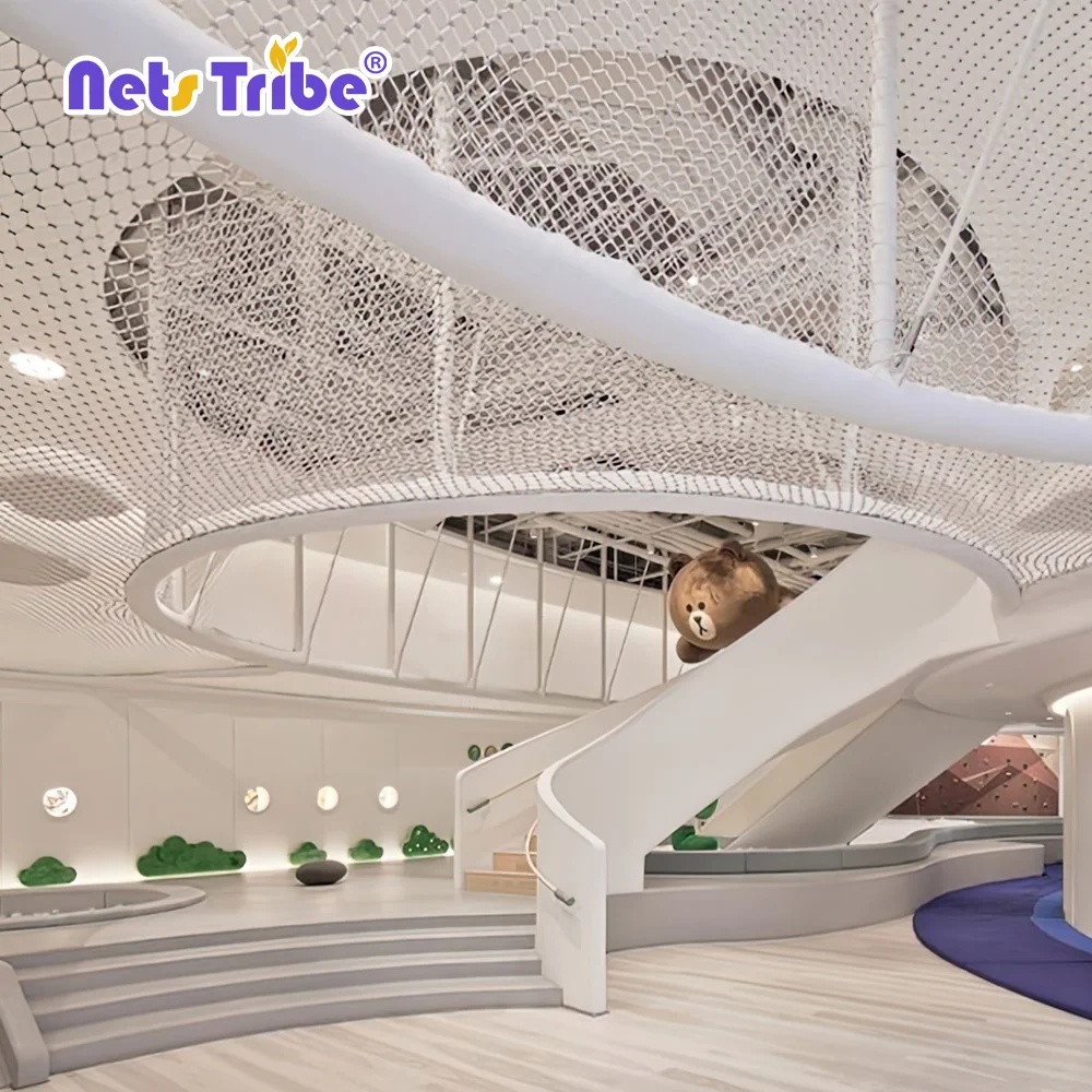 Netstribe play maze rope climbing net Indoor kids playground