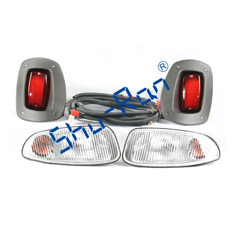 EZGO RXV Golf Cart Basic Light Kit with LED Tail Light